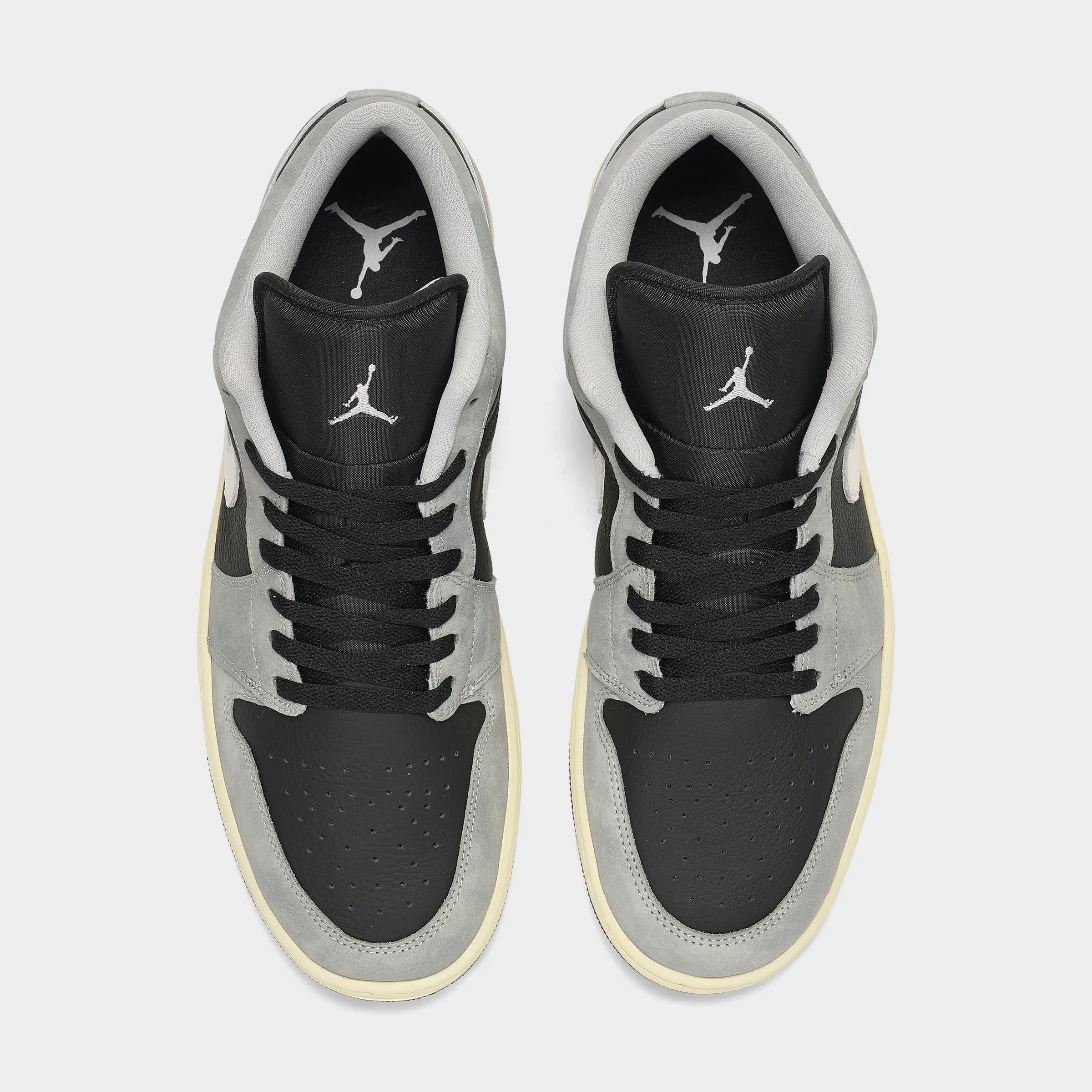 responsive soles Young Pro Air Jordan 1 Low SE Light Smoke Grey / Black - Sail