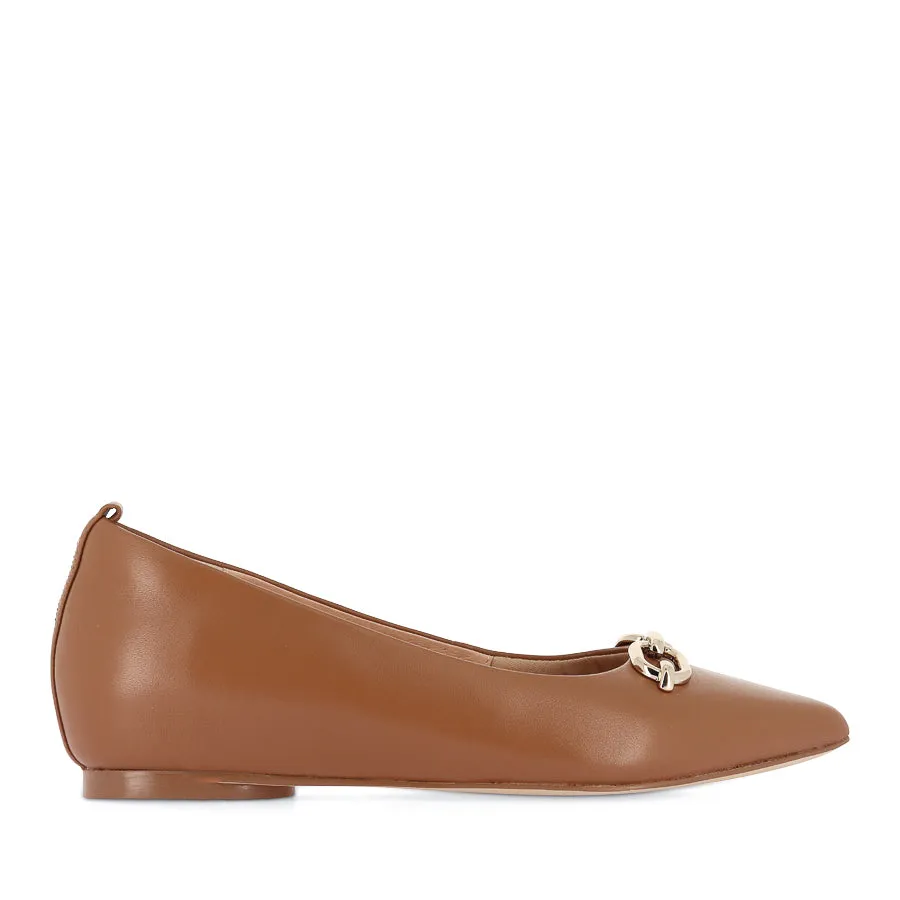 LONDON - TAN LEATHER Star Glow