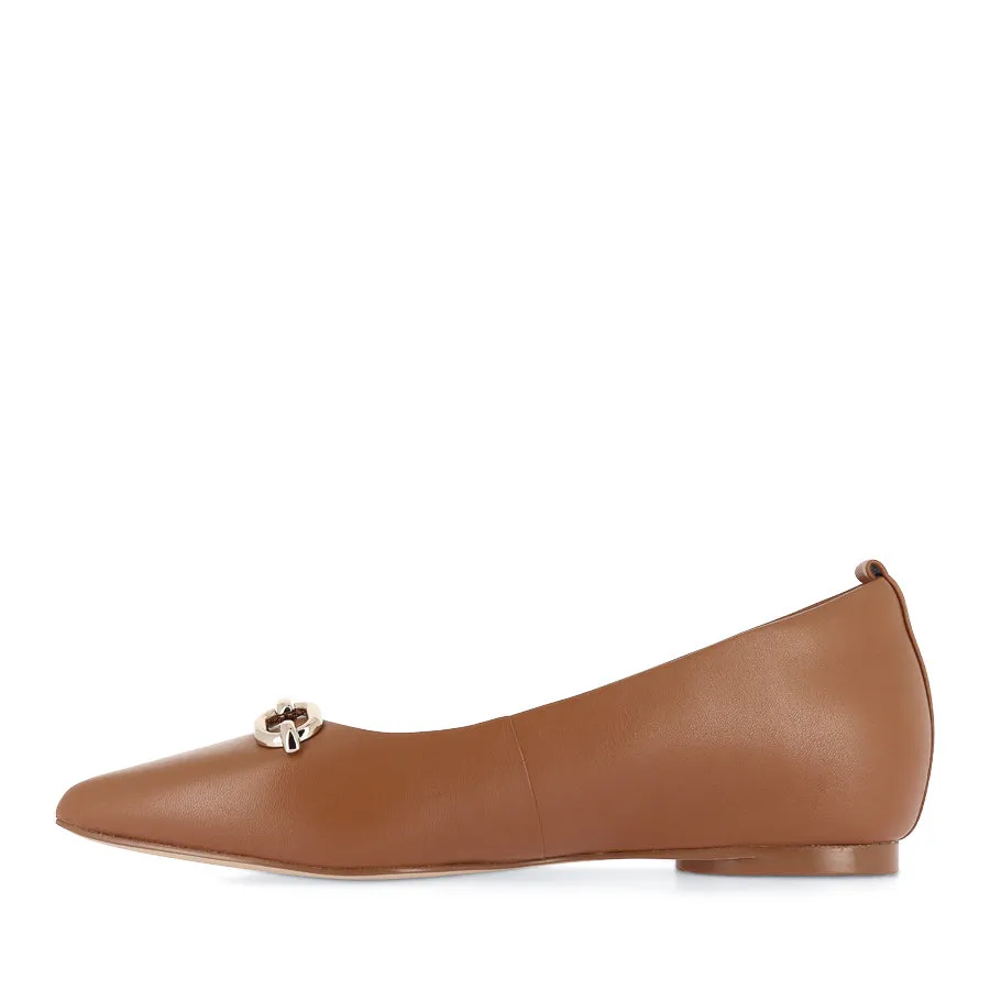 Seaside Step LONDON - TAN LEATHER