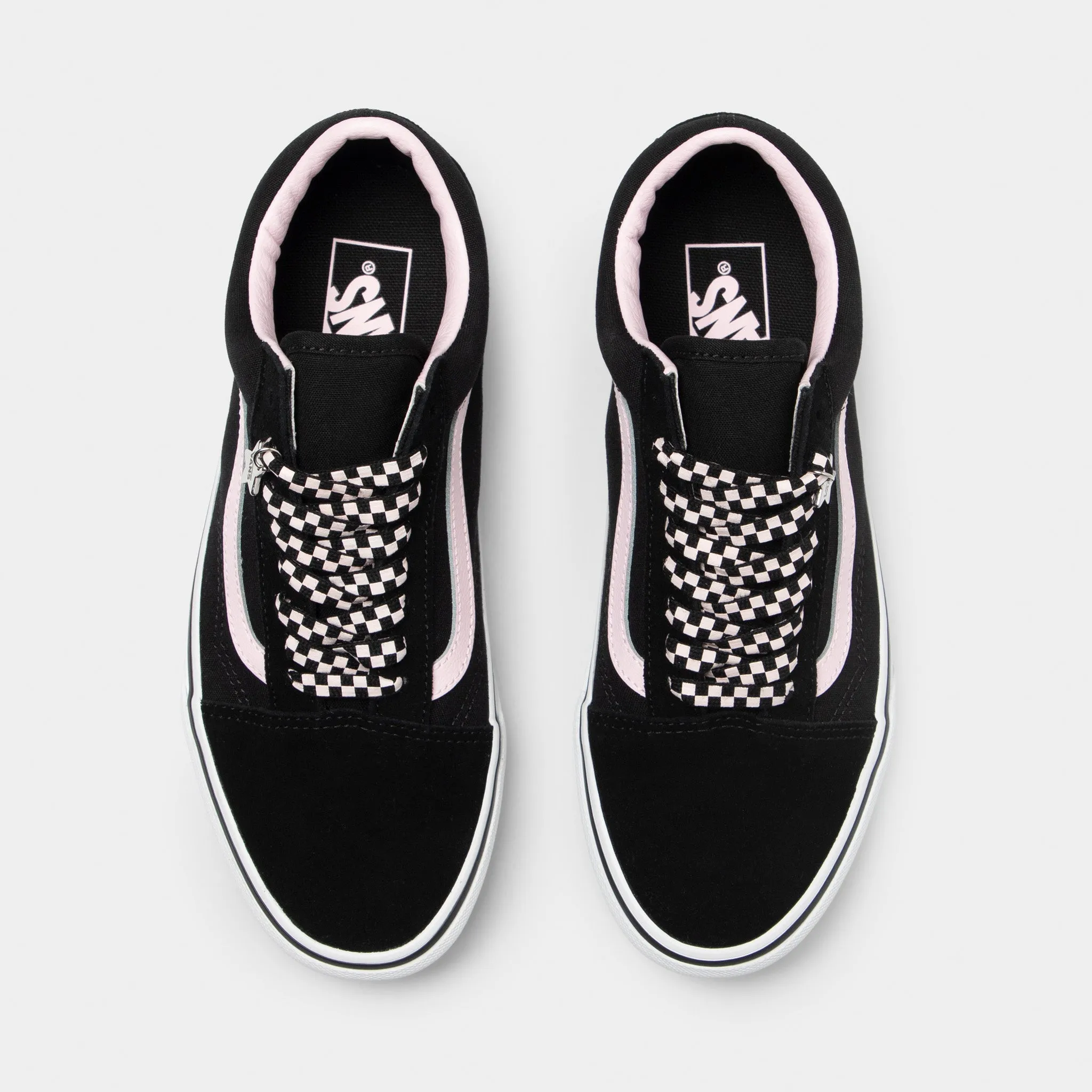 Vans Old Skool Black / White Charms most polluted