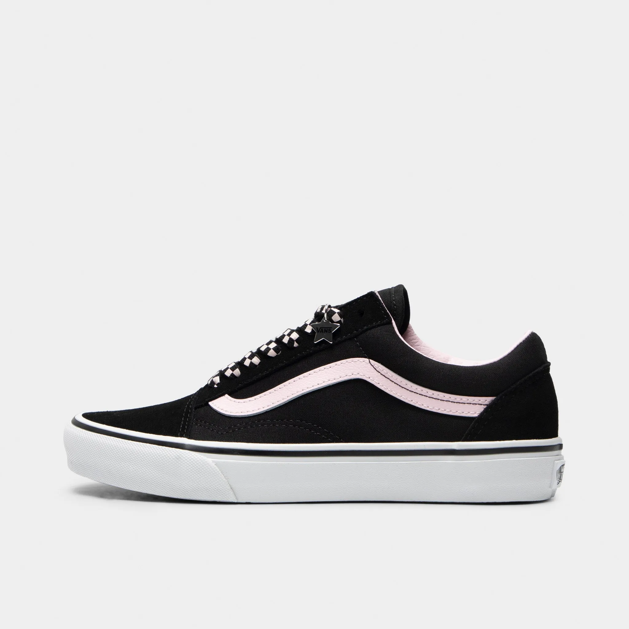 Vans Old Skool Black / White Charms walking companions Fashion-forward materials