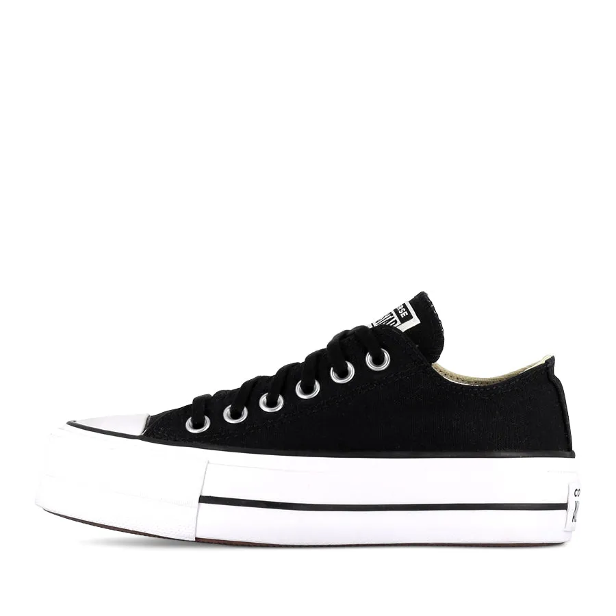 ALL STAR LIFT LOW CORE - BLACK Ventilated Mesh