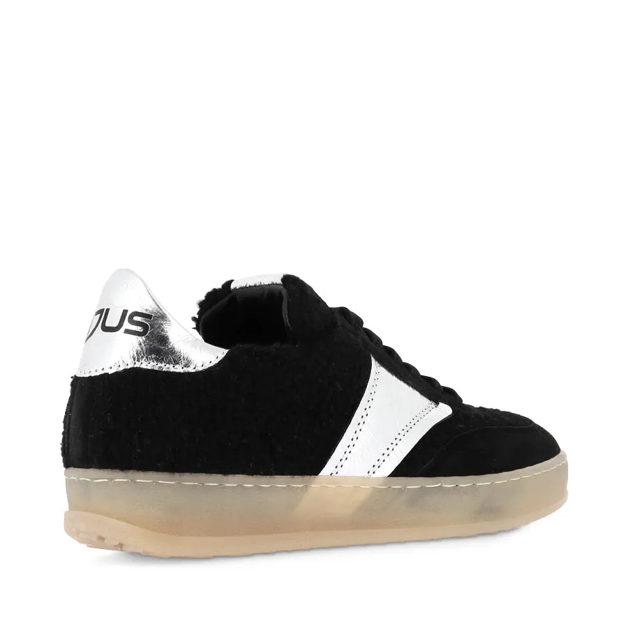 Street Classic High Shine TEDDY - BLACK MIX
