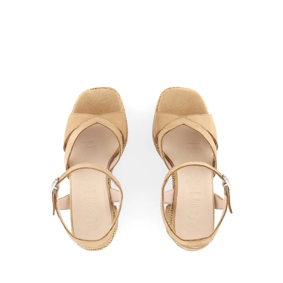 LORENT L-1502 - SAND NUBUCK Light Support Shoes Classic Comfort