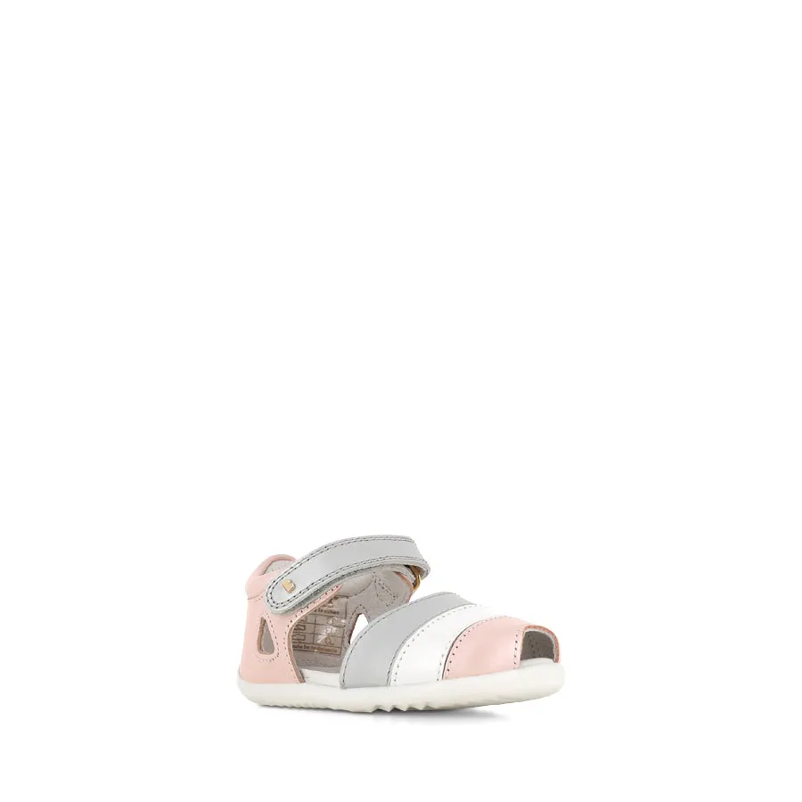 TWIST STEP UP - SEASHELL SHIMMER SILVER Pastel Soft Sandal Repairs