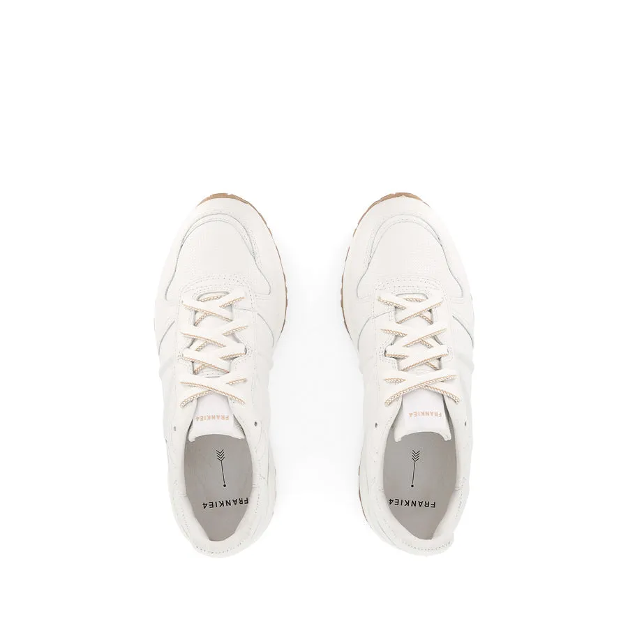 RAIDER - WHITE LEATHER Moisture Wicking Interior Wide Fit Option