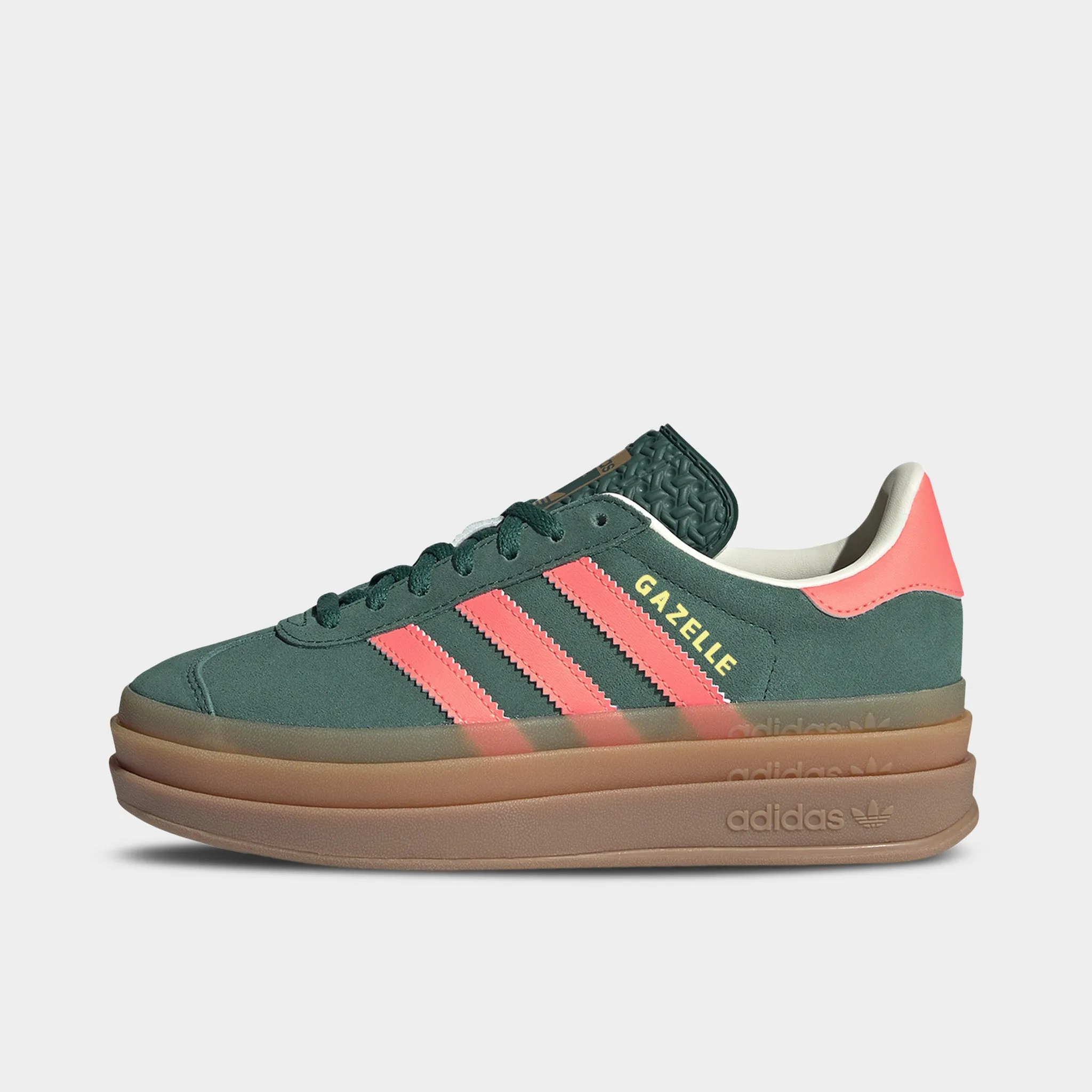 adidas Juniors' Gazelle Bold Green / Orange TPU Stabilizer