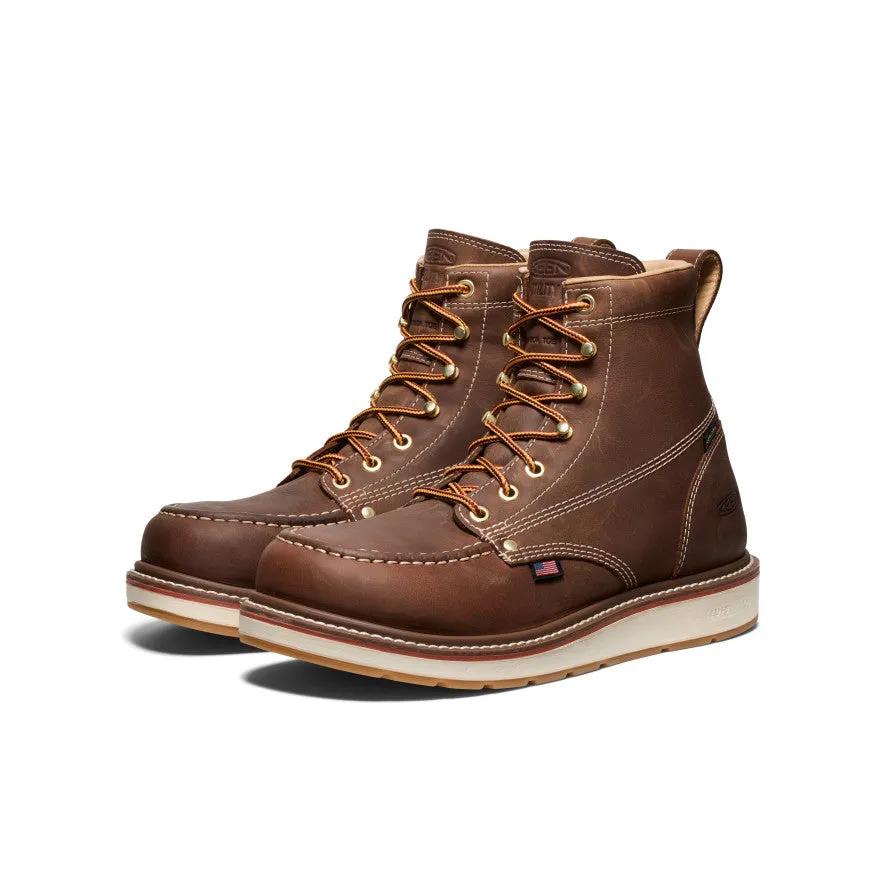 Men's Liberty 6" Waterproof Boot (Carbon Toe)  |  Chestnut/Gum wanted performance - enhancement - level