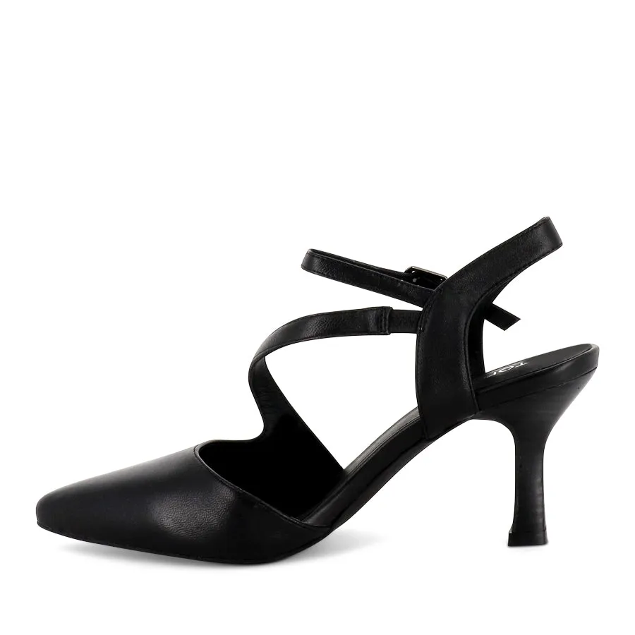 LUKKA - BLACK LEATHER Gift Step Boutique Trip