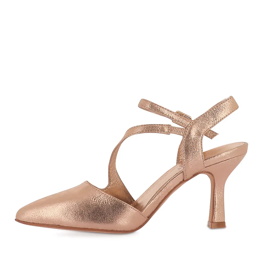 Trendy Design Model Mode LUKKA - OLD GOLD GLO LEATHER