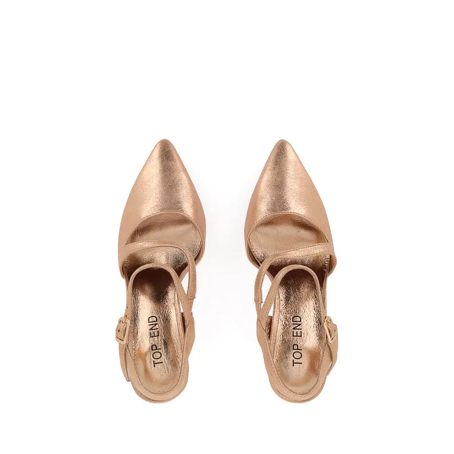 TPU sole Charity Step LUKKA - OLD GOLD GLO LEATHER