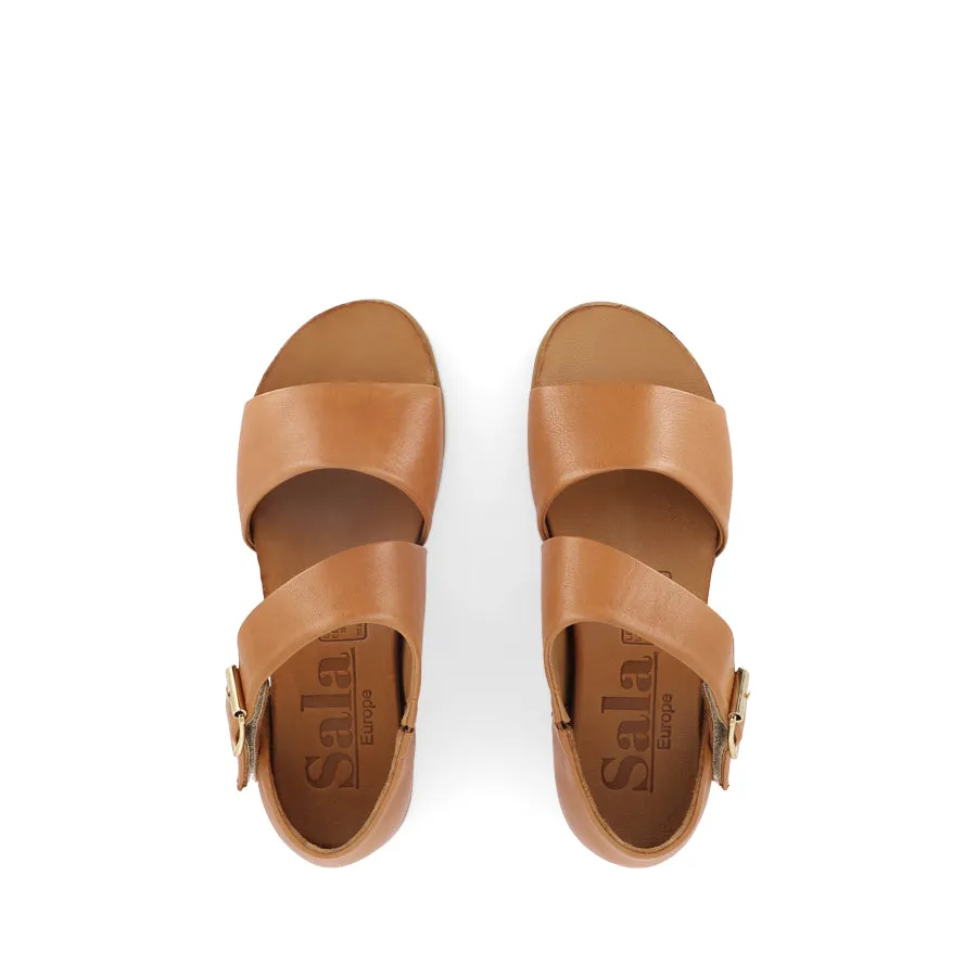 Sporty Sandals for Summer Versatile Casual Footwear LUNA - COCONUT LEATHER