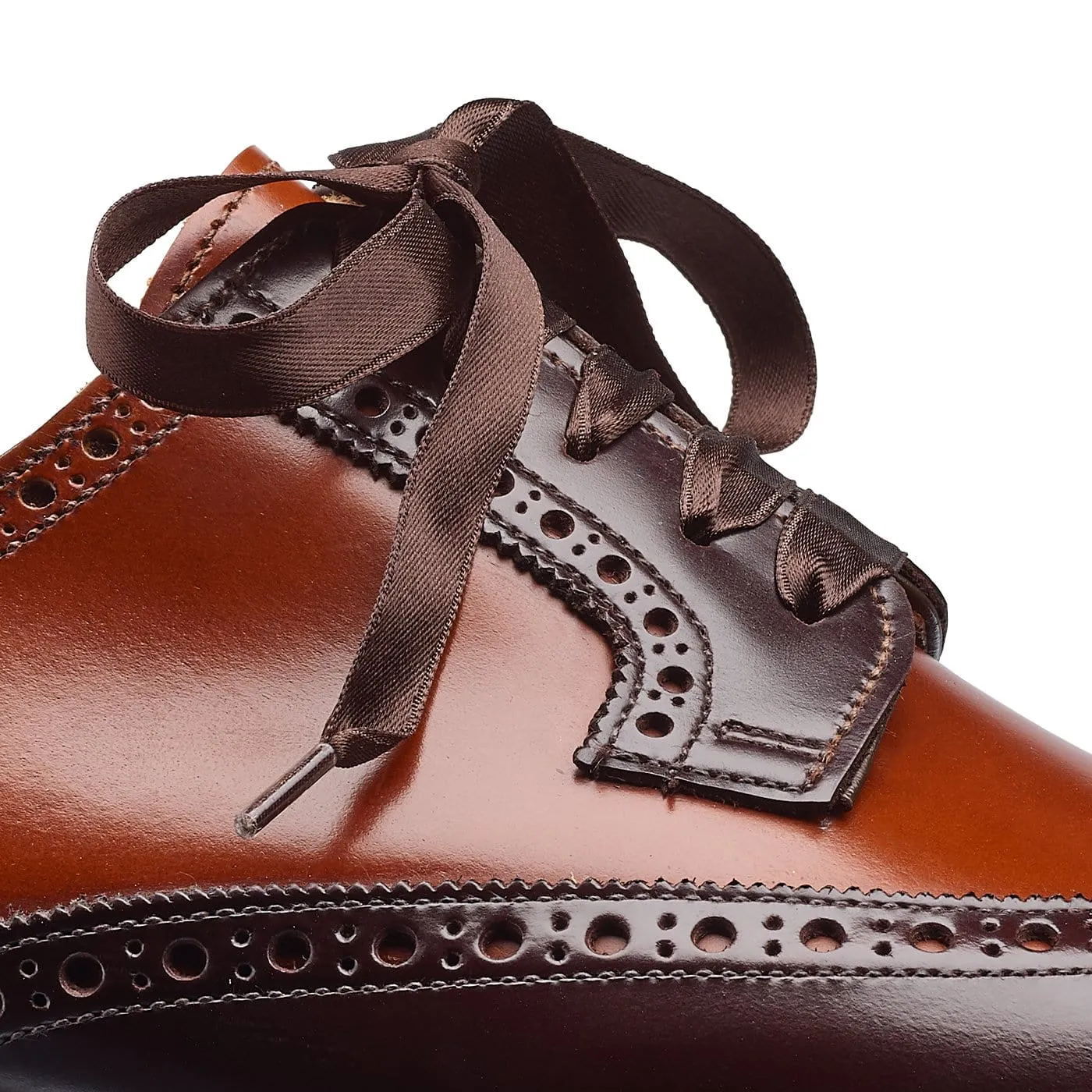 Practical Design Luna Dark Brown & Tan Cavalry Calf