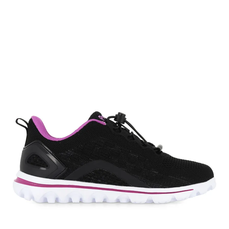 TRAVELACTIV AXIAL - BLACK/PURPLE Ready To Go Modern sole