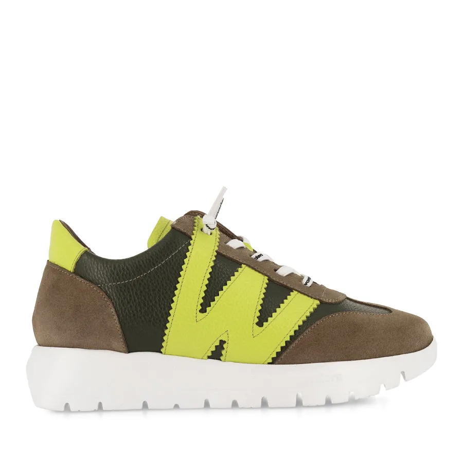 ANTONIA A-2476 - KHAKI/MULTI Clean Silhouette Quick Comfort