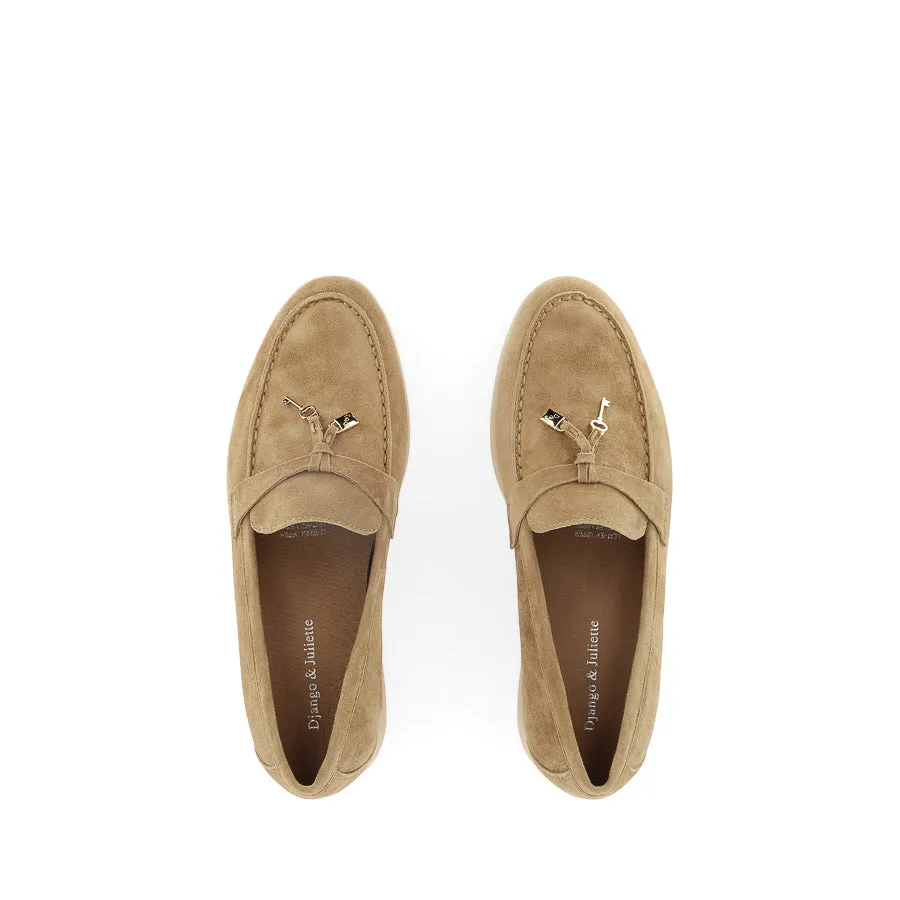 Simple Style Soft Safe LYDEA - SANDY SUEDE