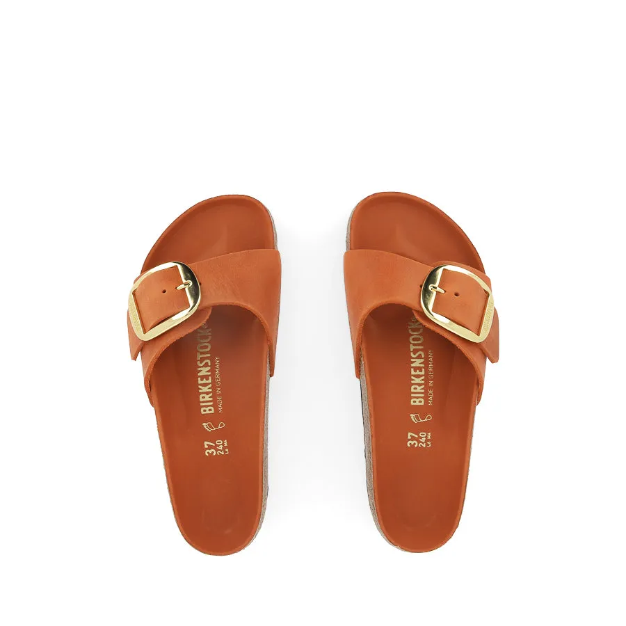 MADRID BIG BUCKLE - BURNT ORANGE LEATHER Fresh Mood