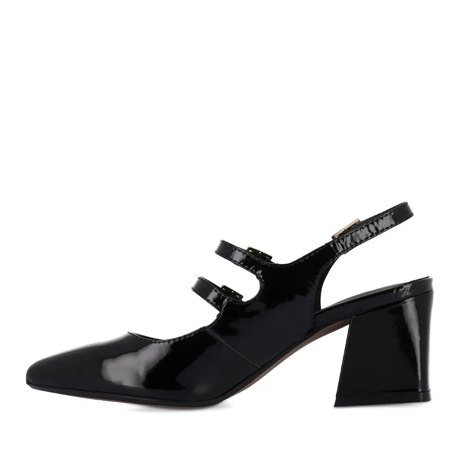 Flexible Style MAISHA - BLACK PATENT LEATHER