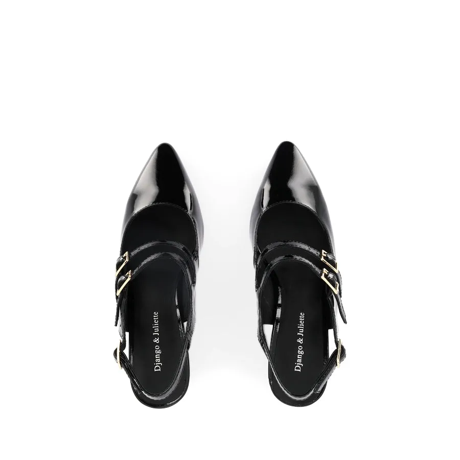 Minimal Core MAISHA - BLACK PATENT LEATHER