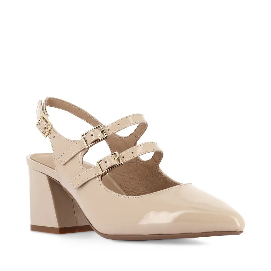 MAISHA - CAFE PATENT LEATHER Runway Mood Paris Touch