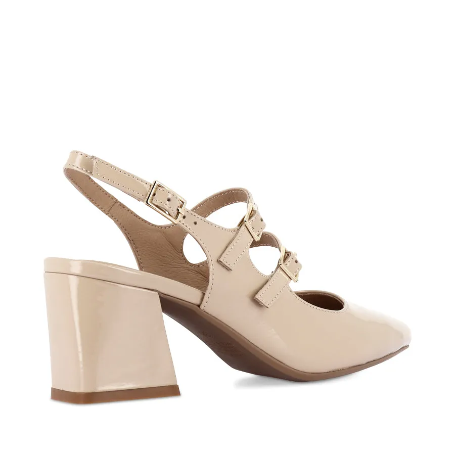 MAISHA - CAFE PATENT LEATHER Look Point