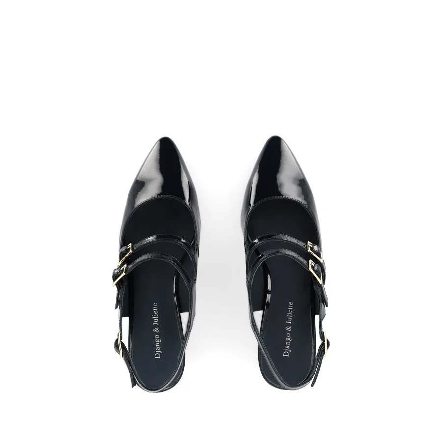 MAISHA - NAVY PATENT LEATHER Comfortable Footwear
