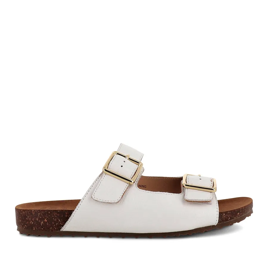 Footwear for Summer MAKOSA XW - WHITE LEATHER