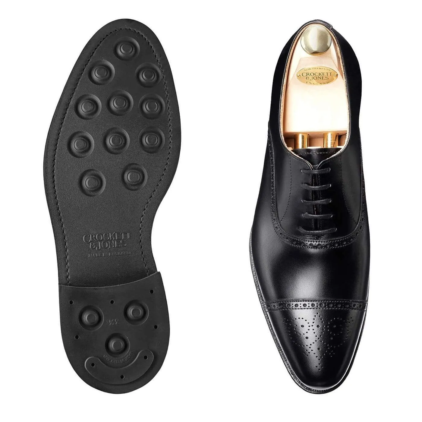 Sharp Look Office Fashion Style Malton Black Calf
