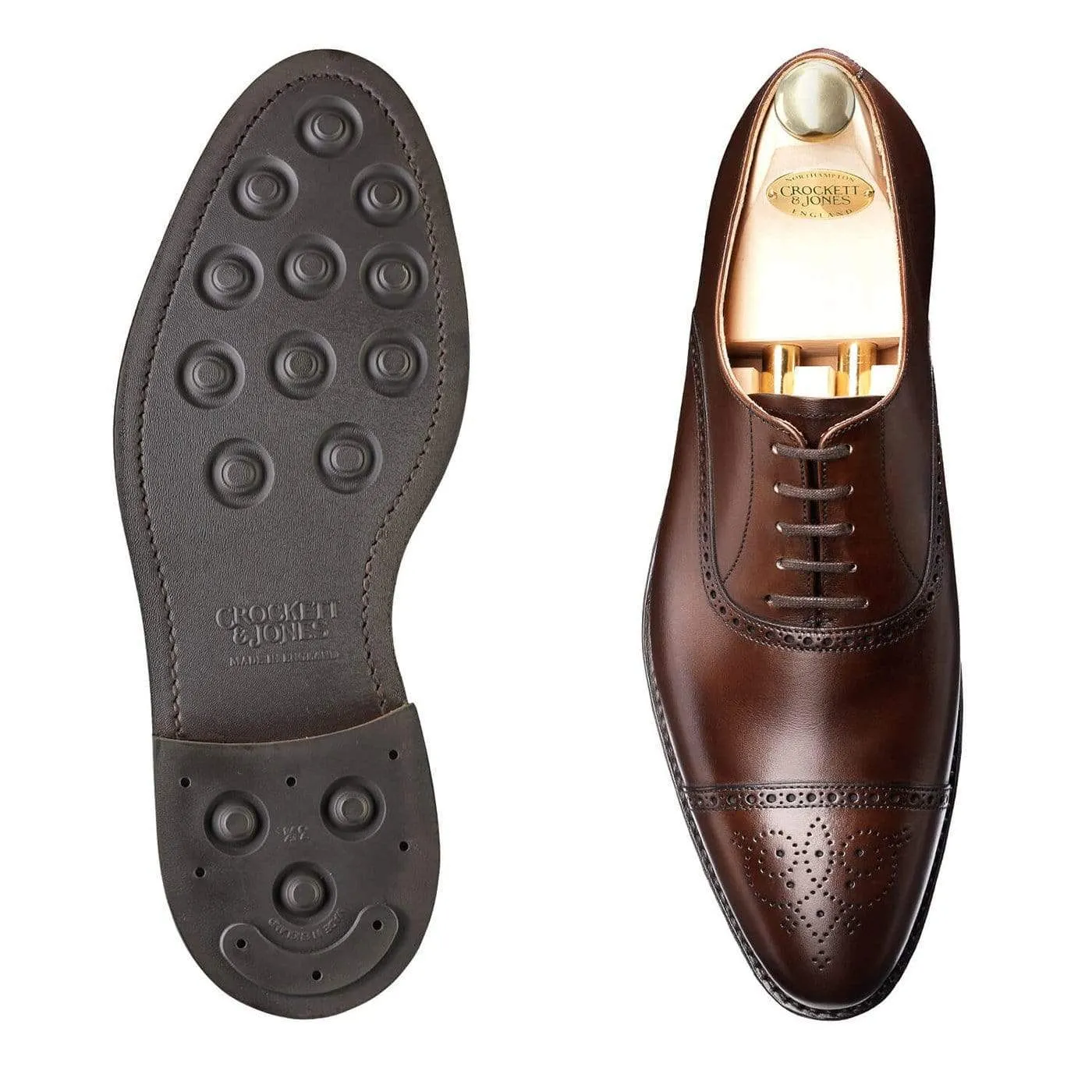 Work Look Lasting Durability Malton Dark Brown Burnished Calf