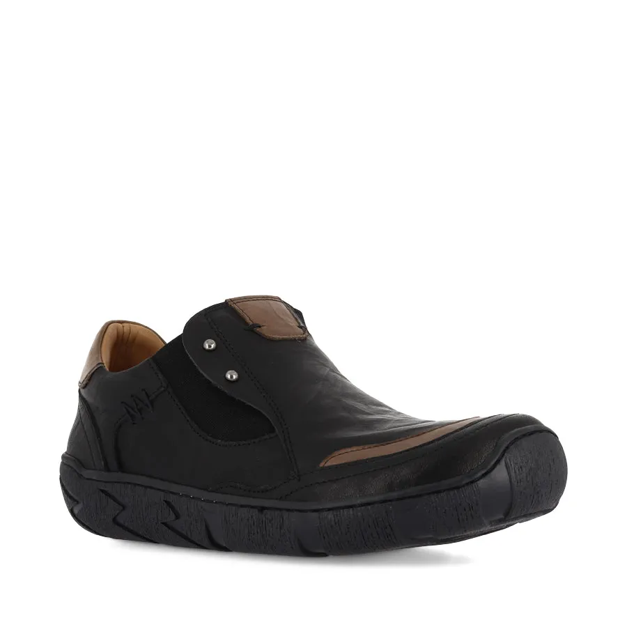 Soft Sole MAOLO - BLACK LEATHER