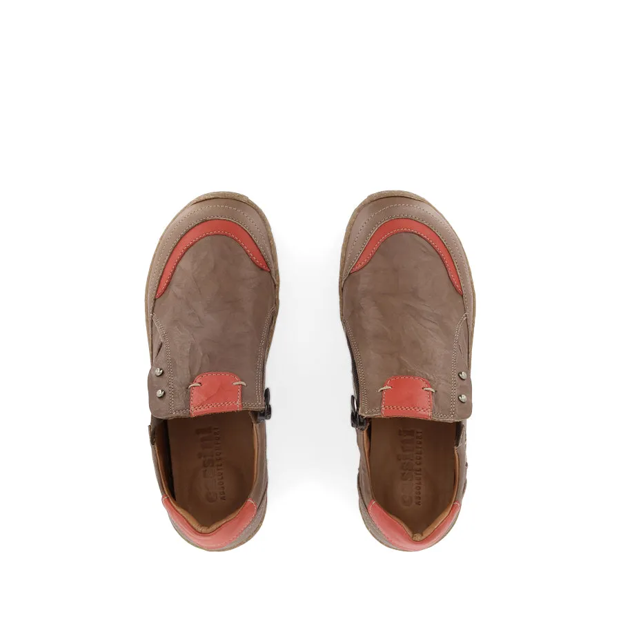 MAOLO - TAUPE LEATHER Relaxed Walk