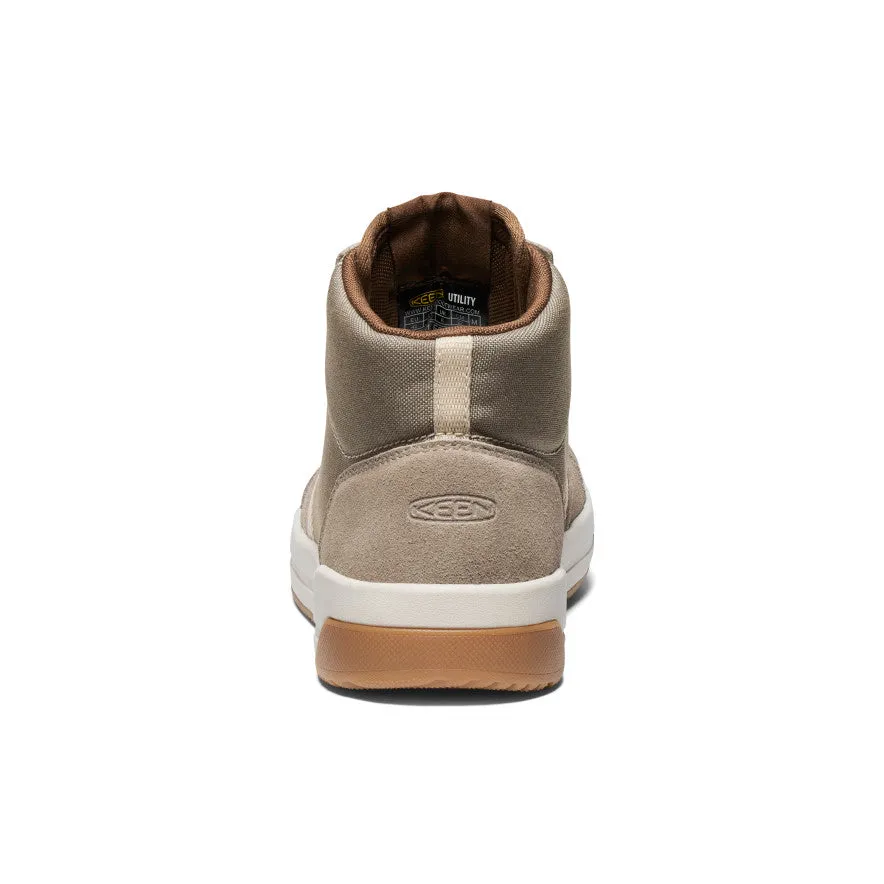 Men's Kenton Mid Work Shoe (Carbon Toe)  |  Brindle/Gum Matte Shock-absorbent arch