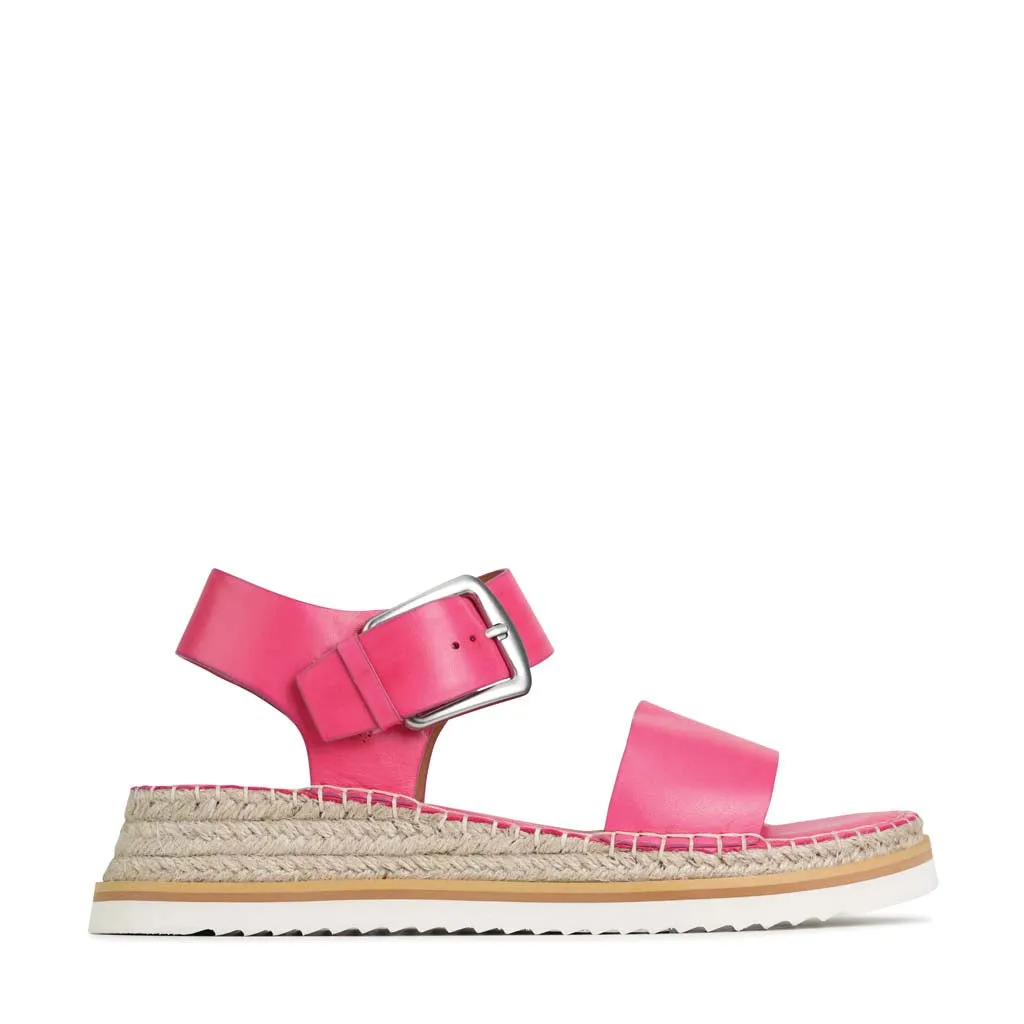 MARLI LEATHER ESPADRILLES SANDALS Lightweight Fit