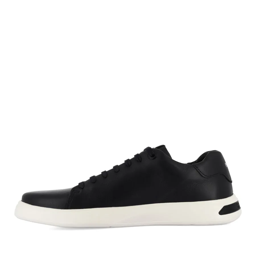 MASSEY - BLACK LEATHER Foam Cushioning Soft Layers