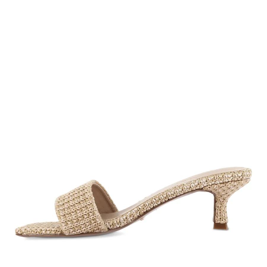 OLGA - NATURAL RAFFIA Machine wash Lightweight