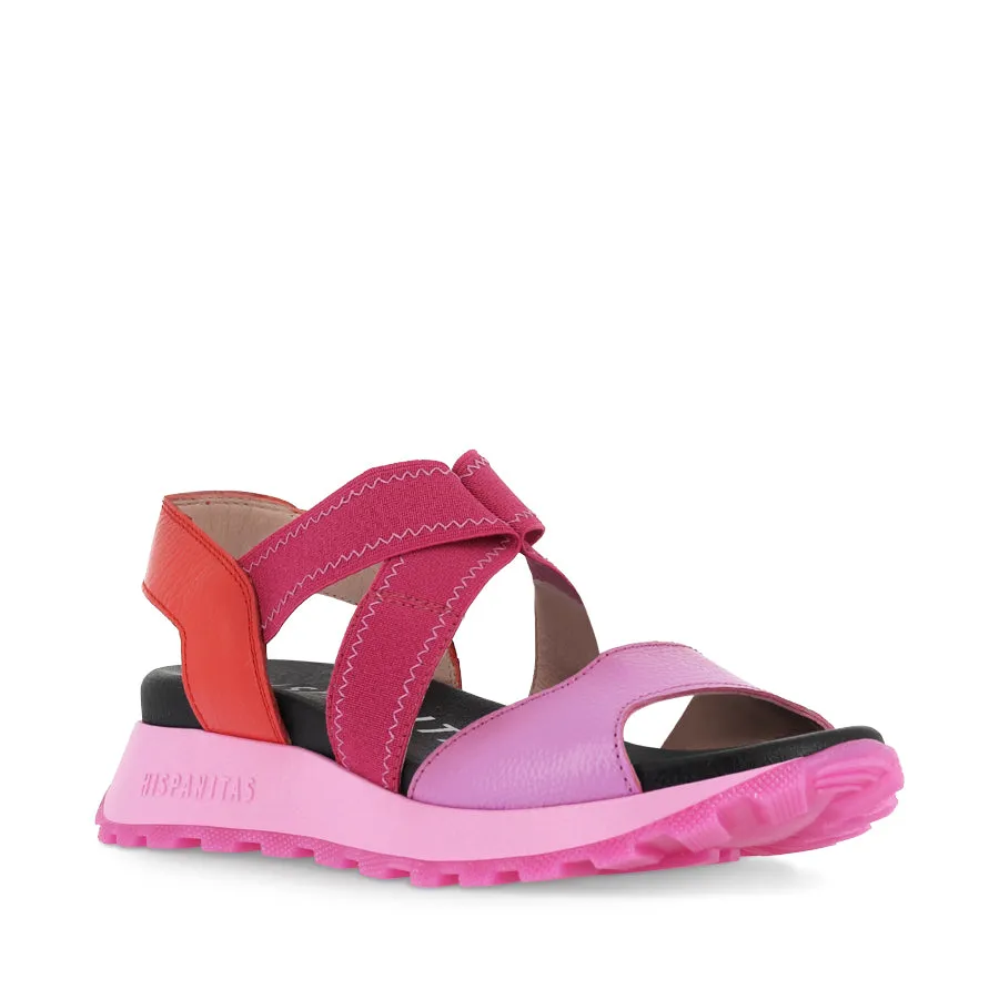 MAUI - VIOLET FUSCHIA MULTI Sandal Maintenance Skin Breath