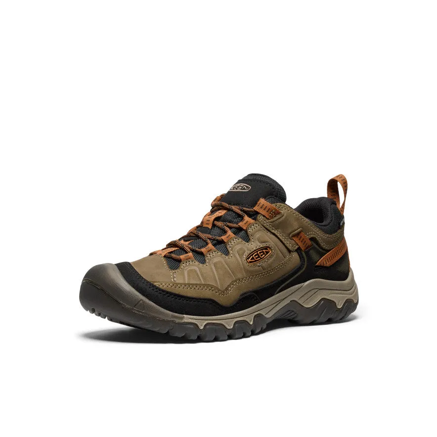 Dynamic look sharpest Men's Targhee IV Waterproof Hiking Shoe  |  Sea Turtle/Roasted Pecan