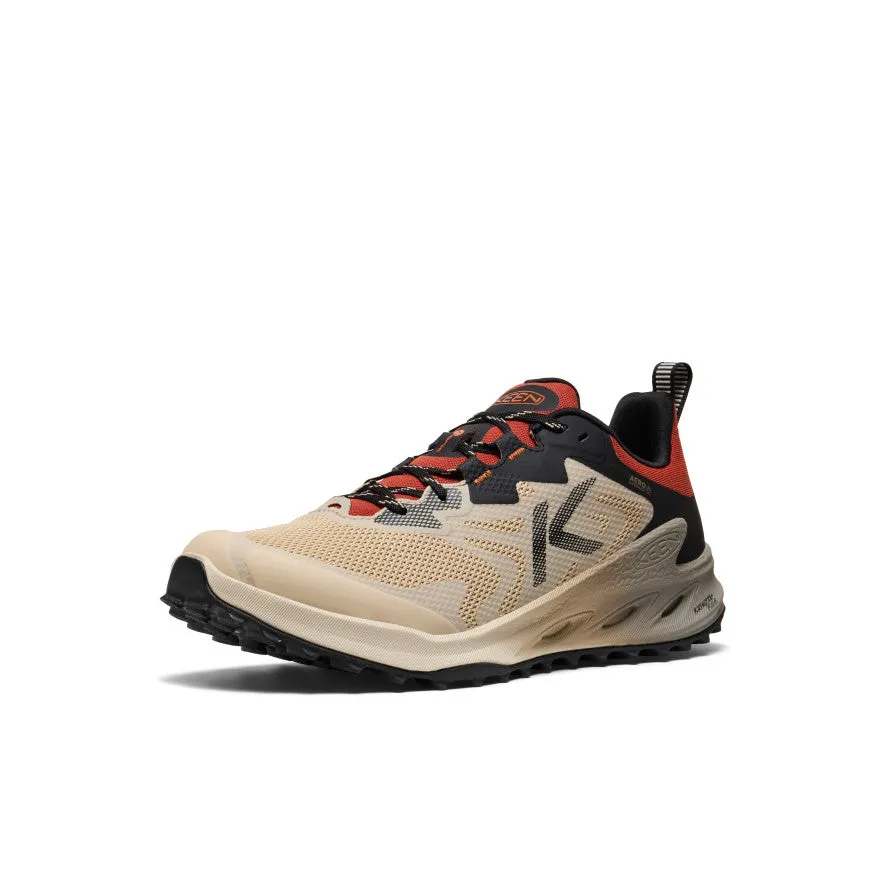 Slip-resistant ease breathable insole Men's Zionic NXT Waterproof Hiking Shoe  |  Safari/Red Ochre