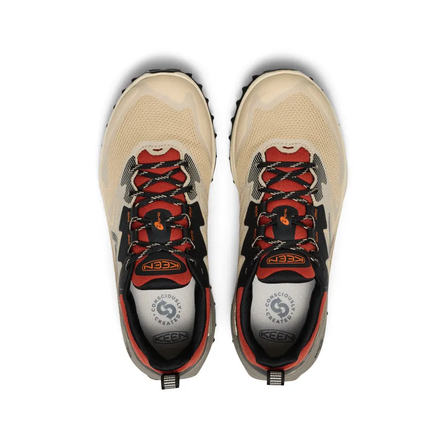 Men's Zionic NXT Waterproof Hiking Shoe  |  Safari/Red Ochre Running Shoes collection