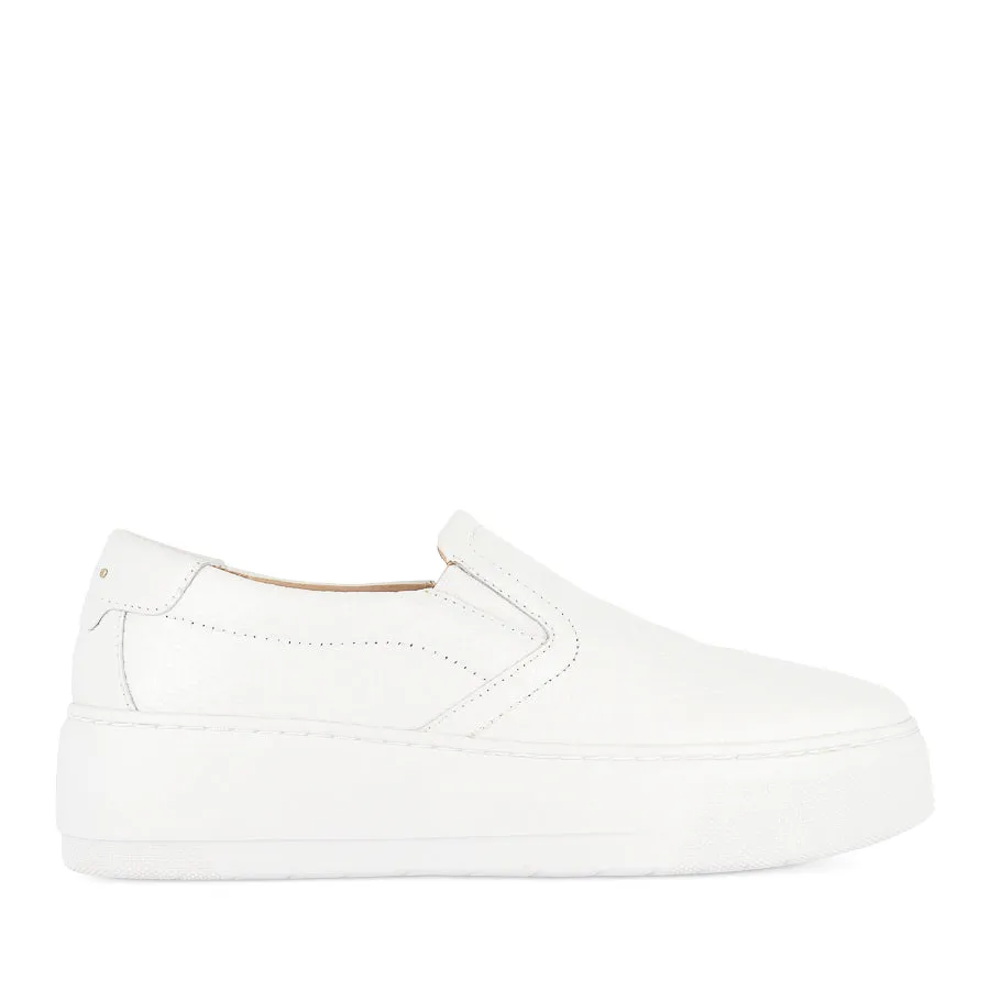 MAXWELL - WHITE WEAVE LEATHER Zero Pressure