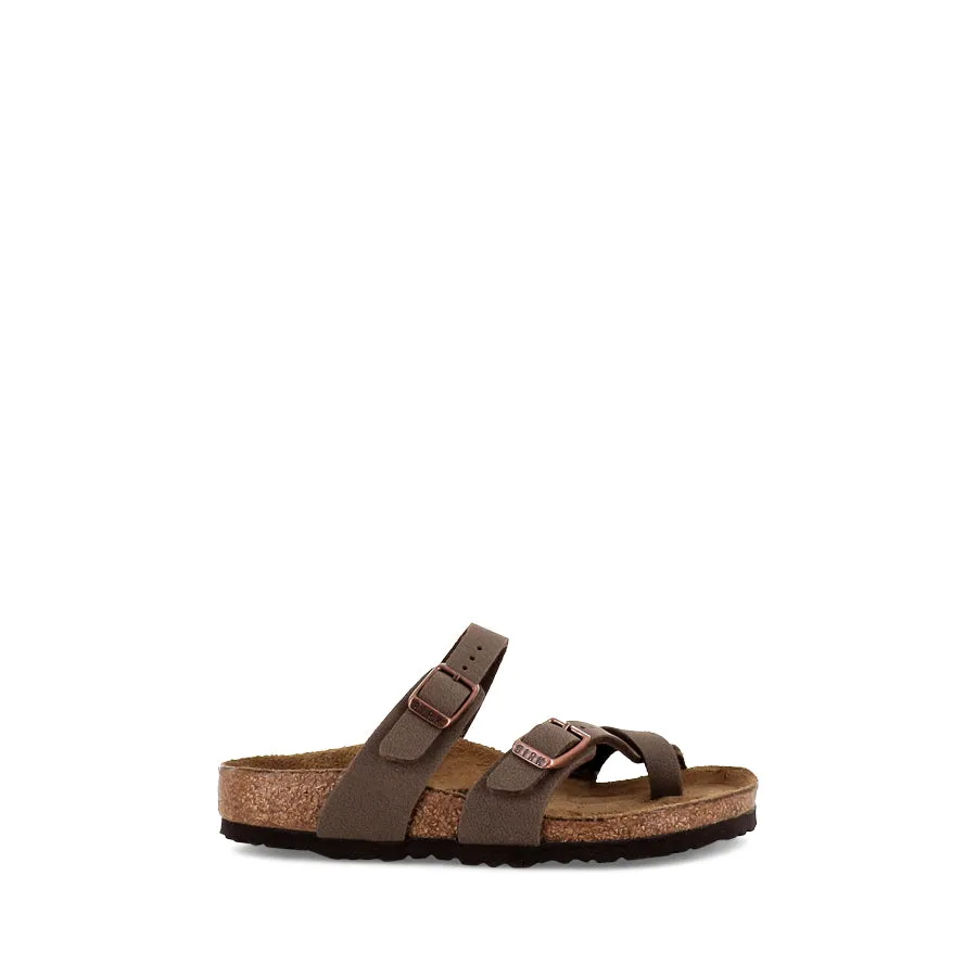 Weekend Style Comfortable Footwear for Beach MAYARI BIRKIBUC KIDS NARROW - MOCCA