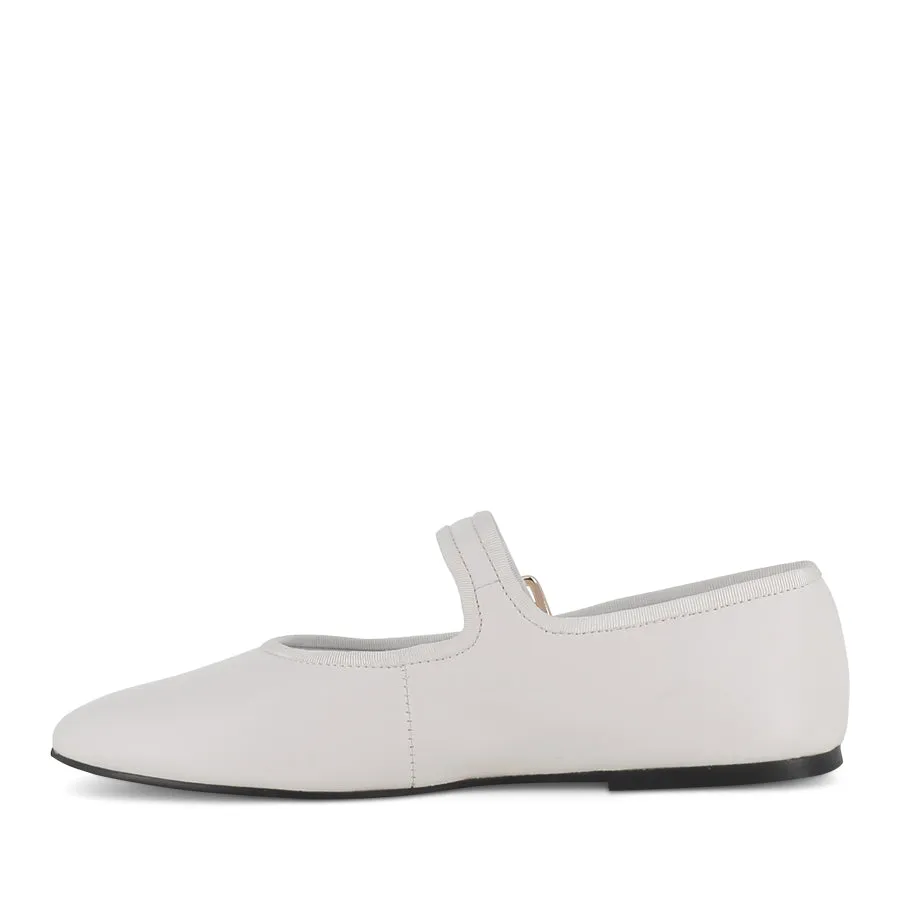 MEADOW - WHITE NAPPA Minimalist Footwear Cozy Sole