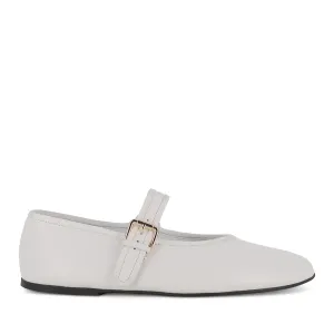 MEADOW - WHITE NAPPA Four Season Flexible Support Shoes