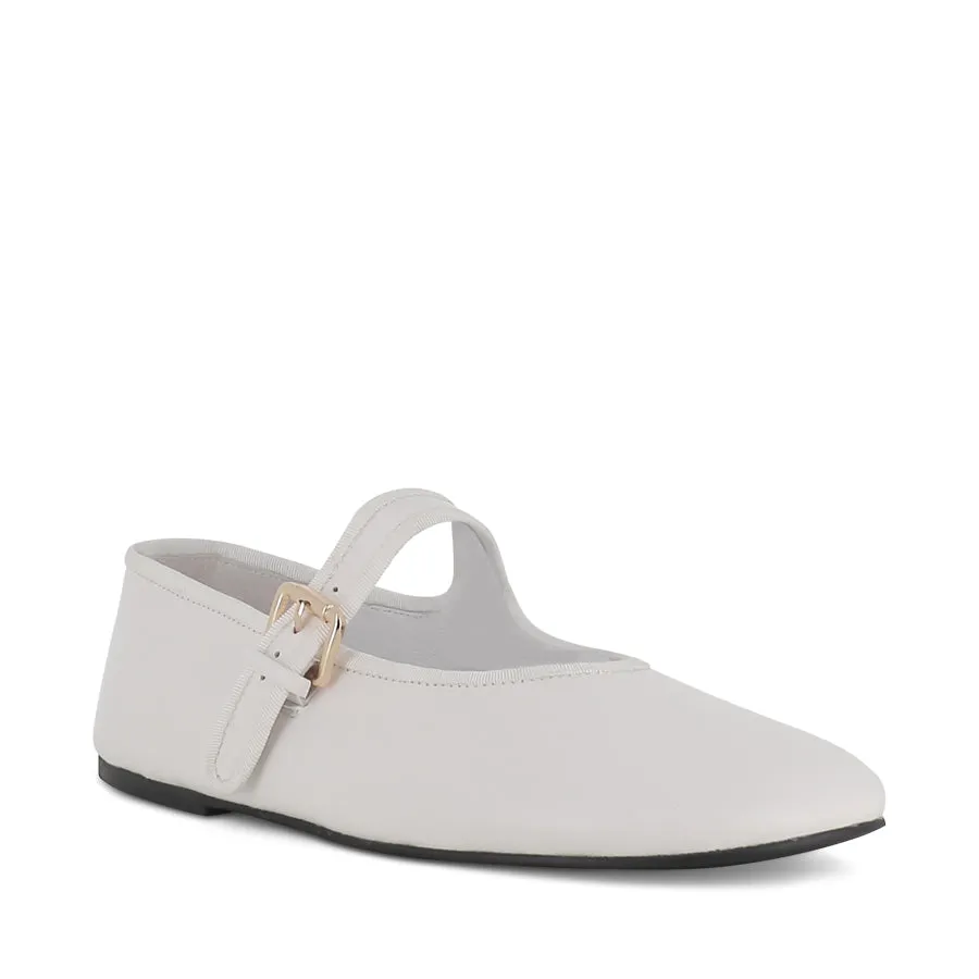 MEADOW - WHITE NAPPA Cozy Cushioning