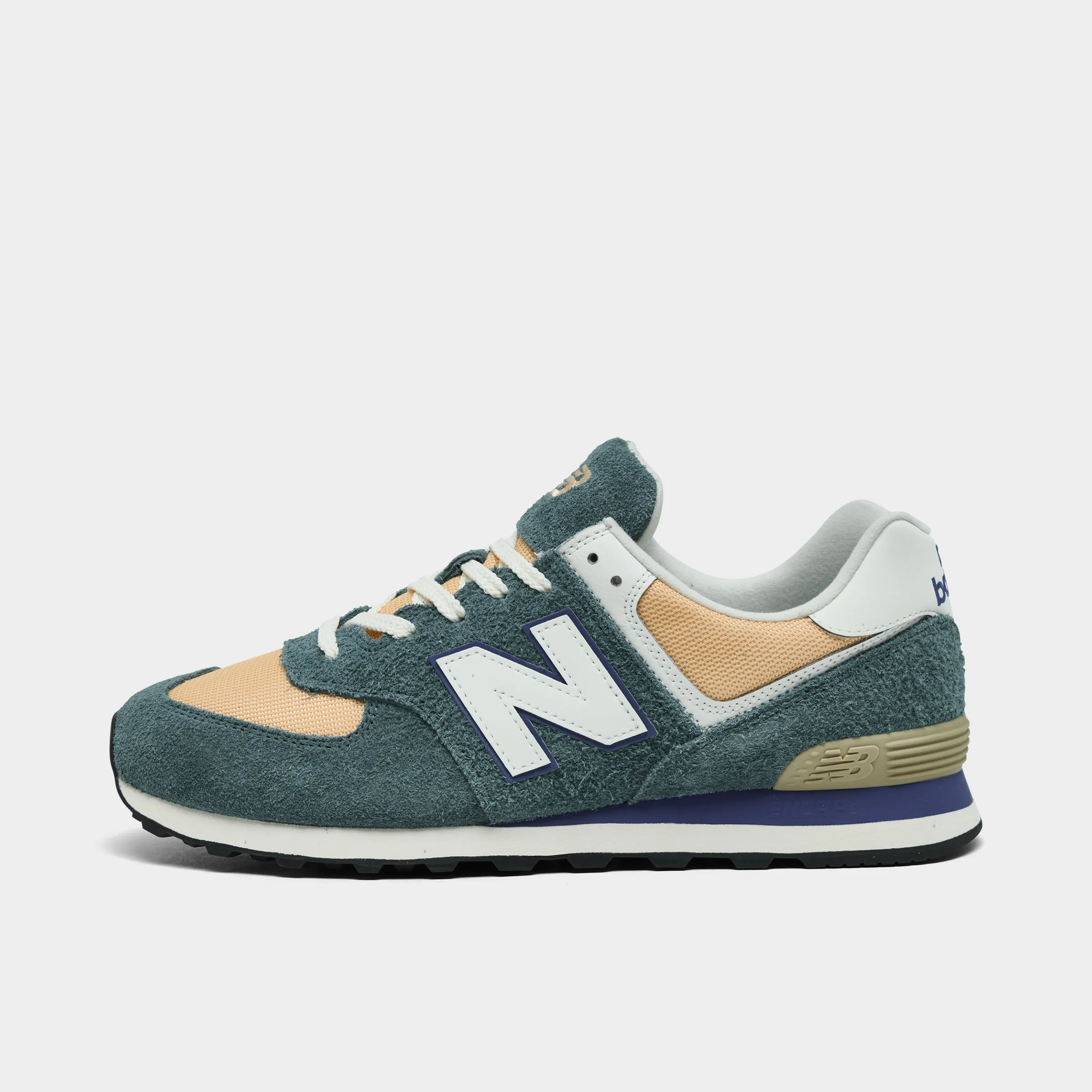 New Balance 574 New Spruce / Peach Blossom Zip Closure