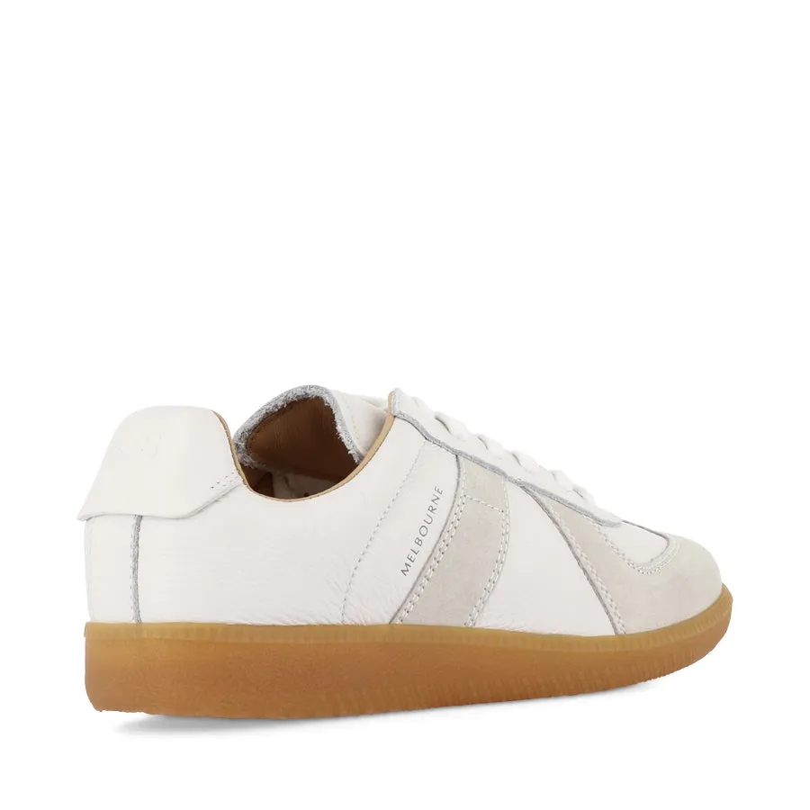 Good elasticity Core Fitness MELBA - WHITE LEATHER