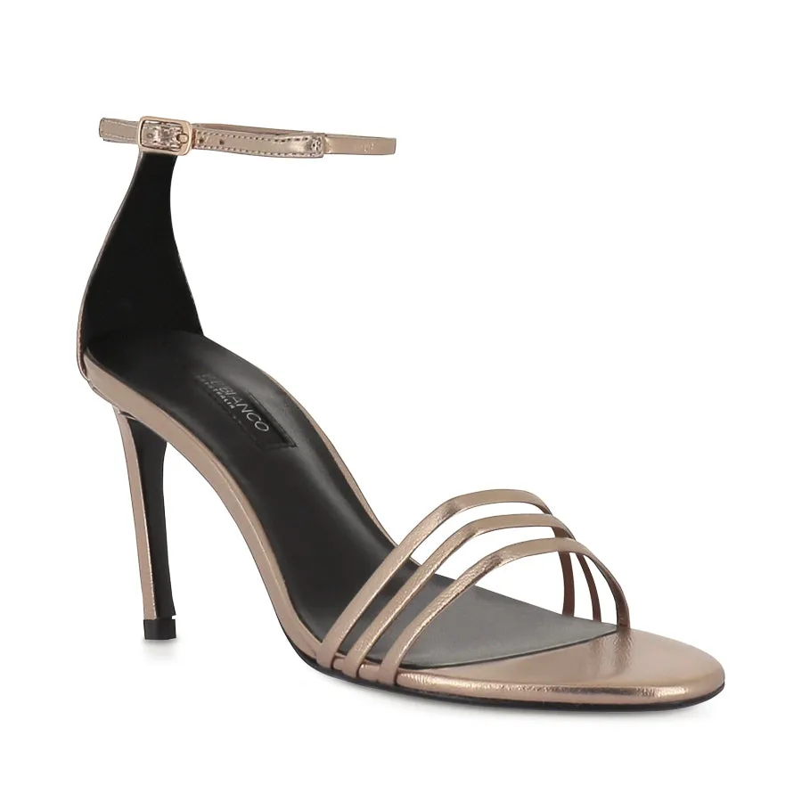 Easy Walk Footwear Walk Tour MELODY - AMBER NAPPA METALLIC