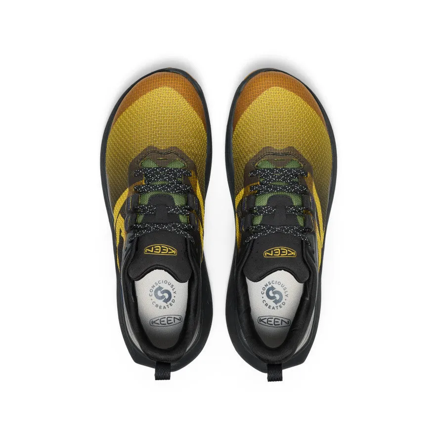 Men's 450 Dirt Waterproof Hiking Shoe  |  Lemon Curry/Black Structured performance