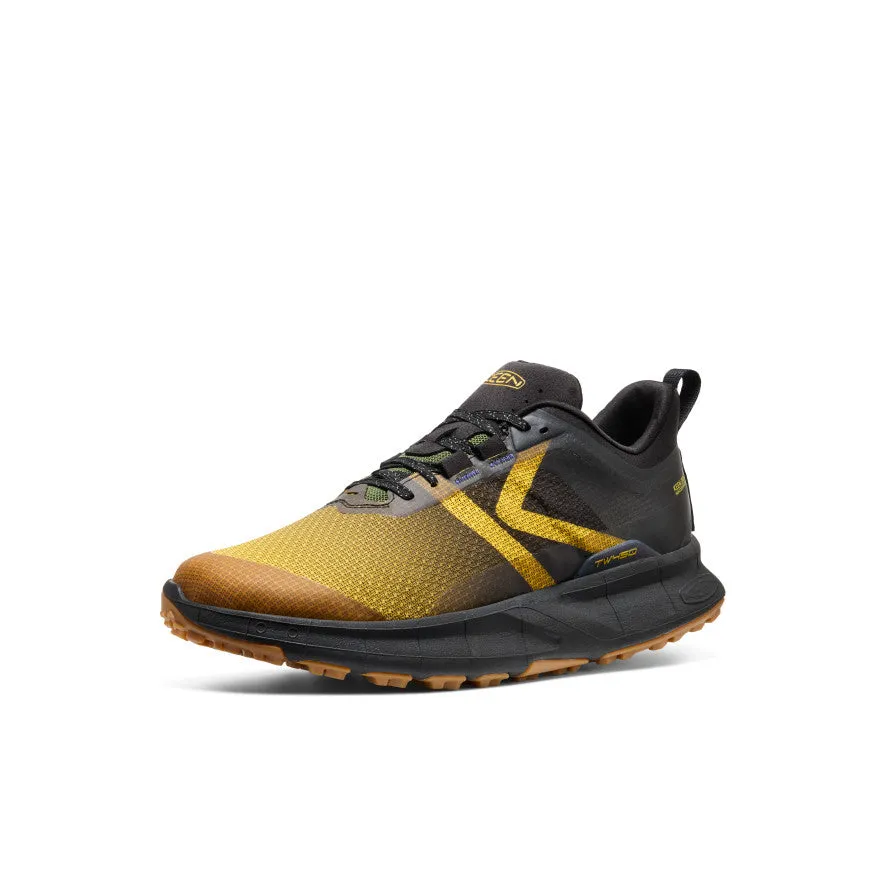 Medium Men's 450 Dirt Waterproof Hiking Shoe  |  Lemon Curry/Black