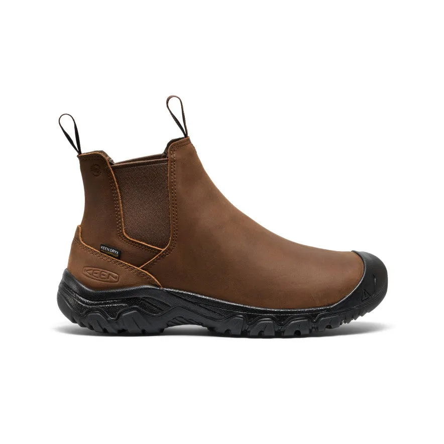 Men's Anchorage IV Waterproof Boot  |  Dark Earth/Black volleyball - style